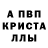 Альфа ПВП кристаллы Conner Guth